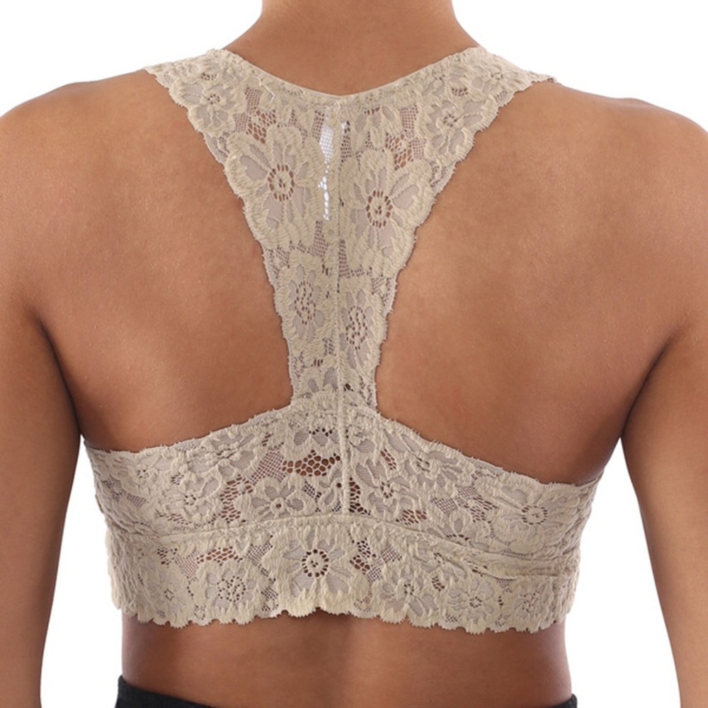 Amina Lace Bralette in Nude - Picture 4 of 8